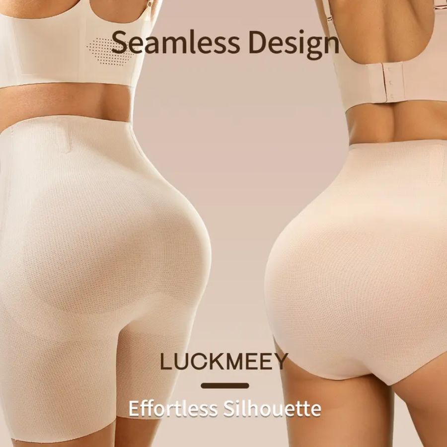 Women’s High Waist Tummy Control Shapewear Shorts Seamless Fit