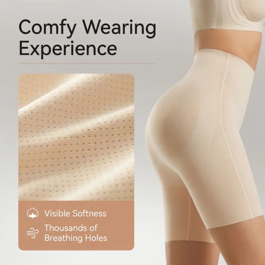 Women’s High Waist Tummy Control Shapewear Shorts Seamless Fit