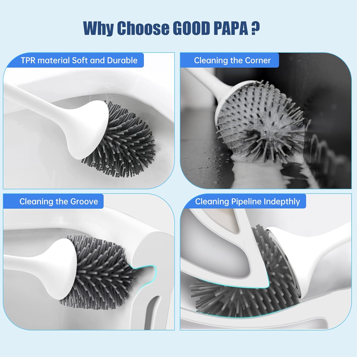 Electric UV Toilet Brush