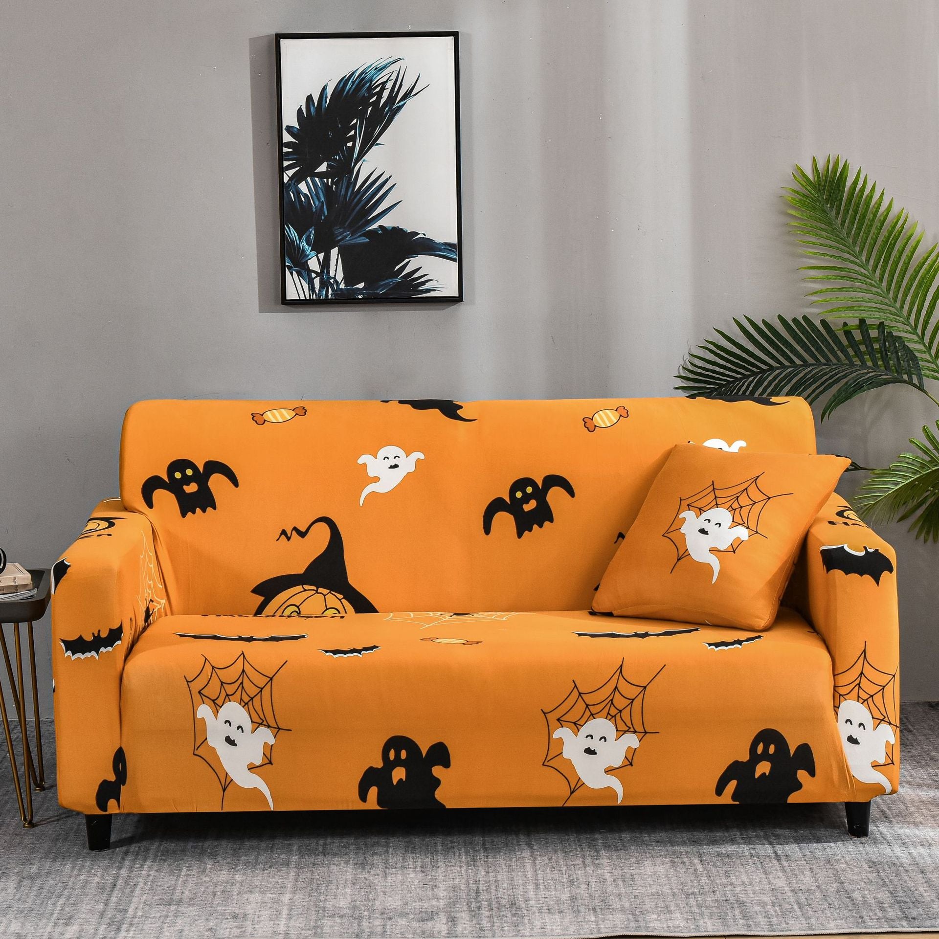 Non-slip Christmas Santa Claus Sofa Cover