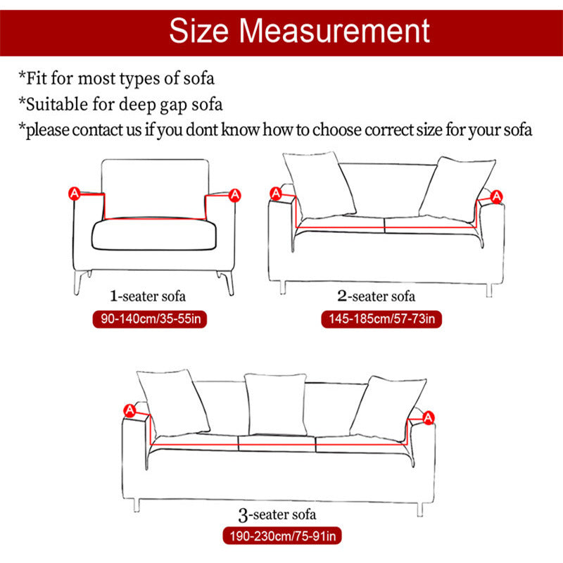 Non-slip Christmas Santa Claus Sofa Cover