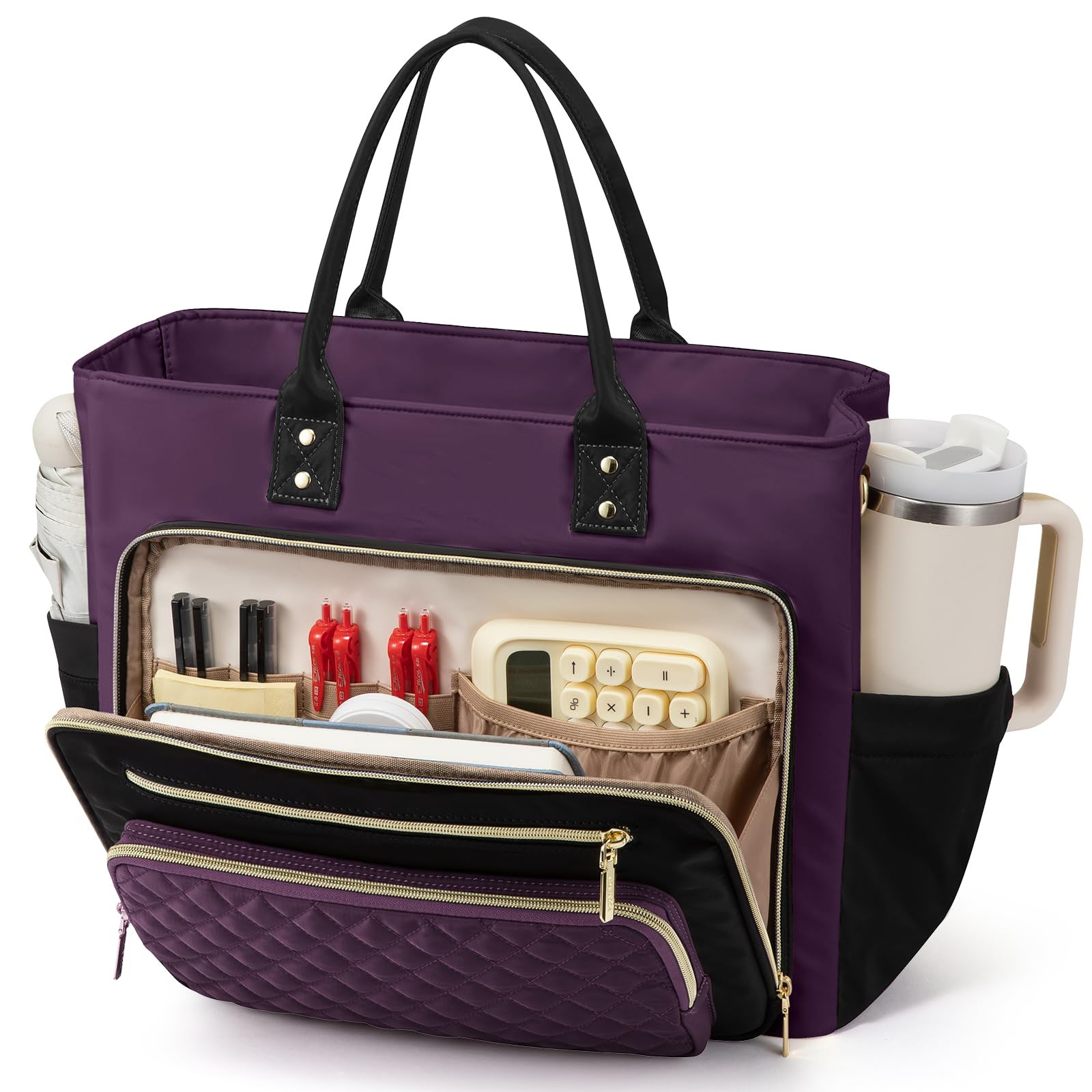 2-in-1 Lunch Tote Bag for Women