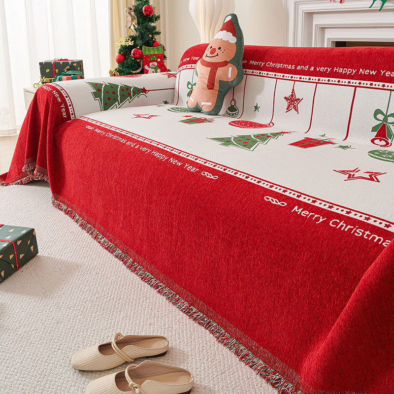 Holiday Sofa Cover – Christmas Design