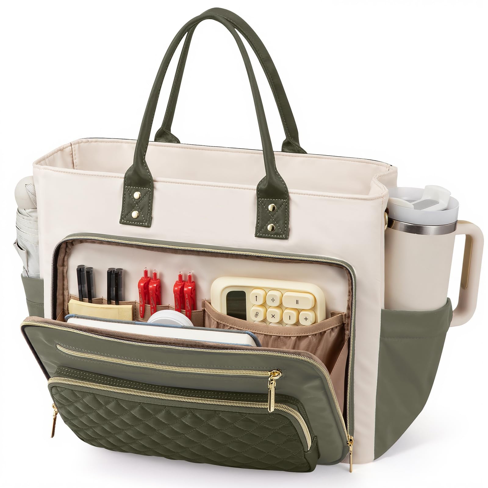 2-in-1 Lunch Tote Bag for Women