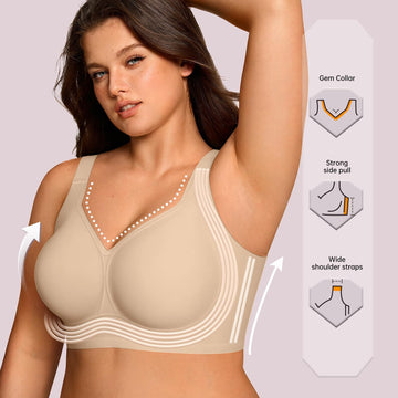 Women Bras Wirefree Full Coverage No Underwire Everyday