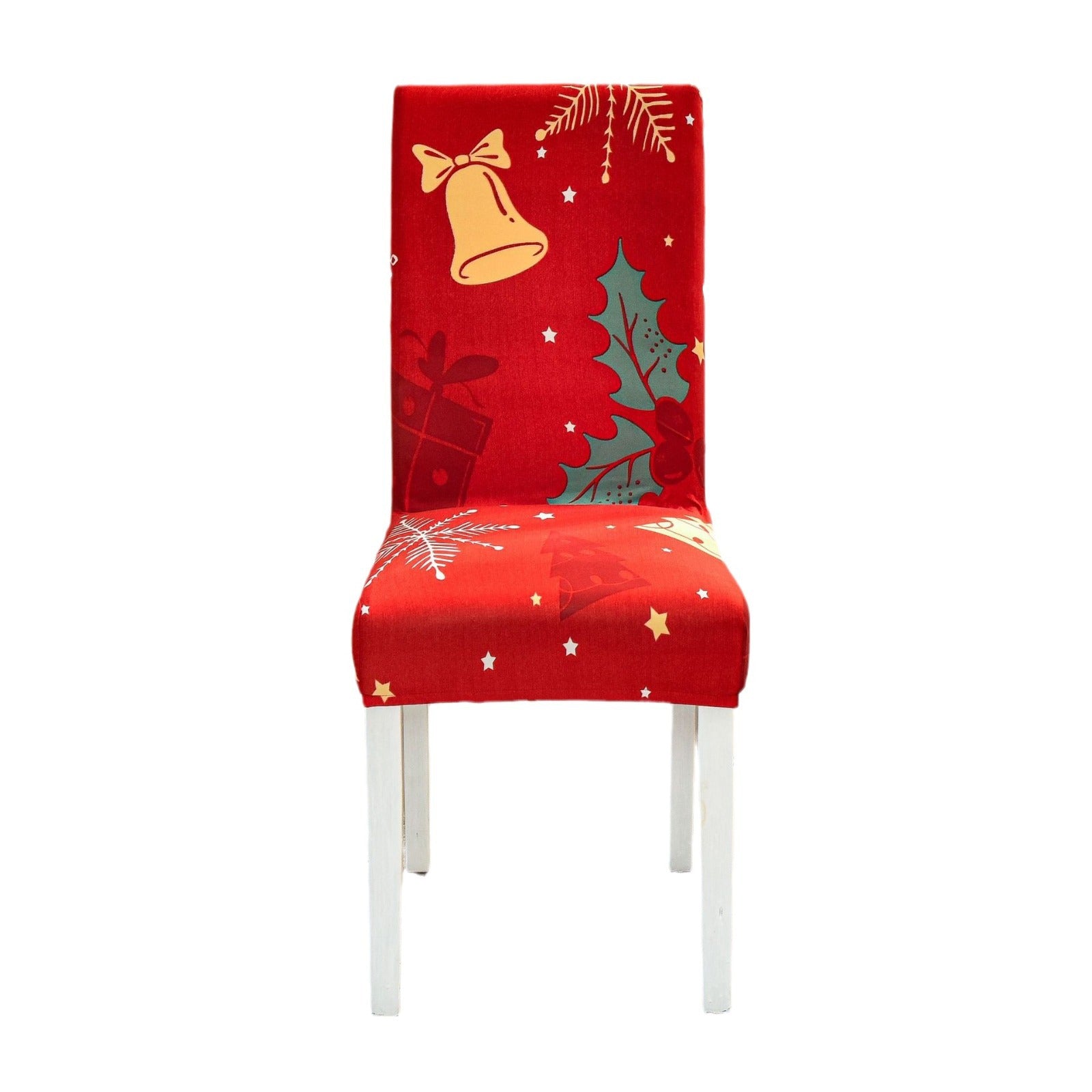 Christmas-themed chair covers and chair covers for hotel restaurants