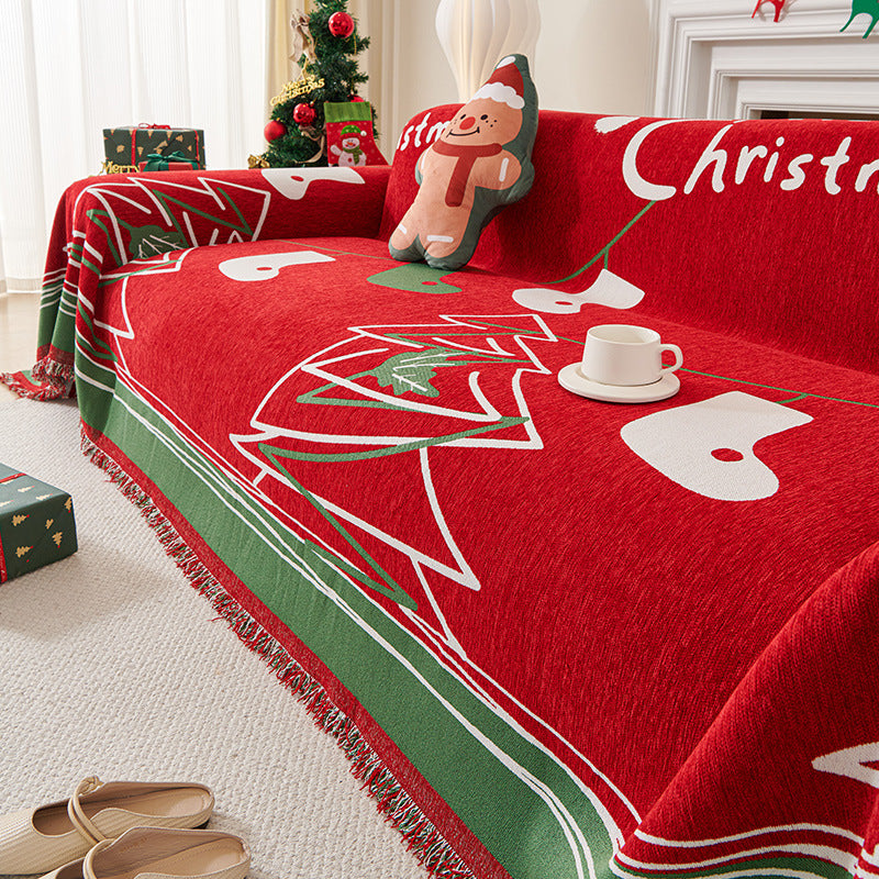 Holiday Sofa Cover – Christmas Design