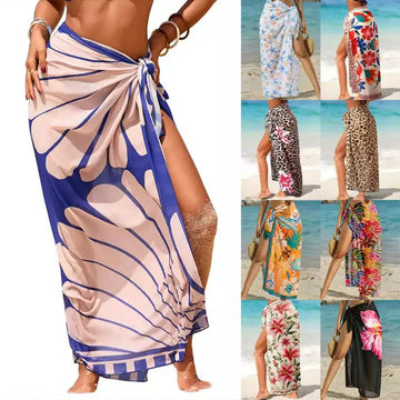Women’s Sheer Beach Sarong Cover Up – Soft Breathable Swim Wrap Skirt for Pool, Cruise & Vacation
