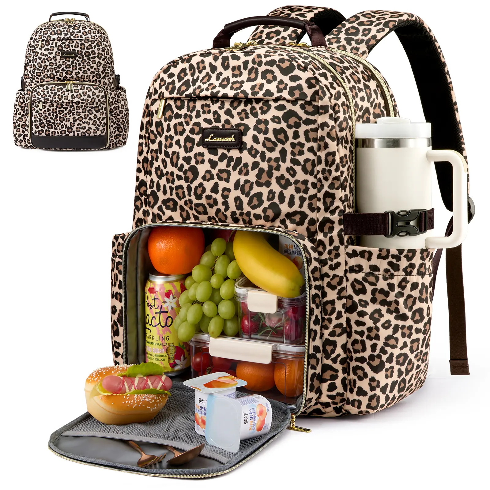 Lunch Backpack with Lunch Compartment
