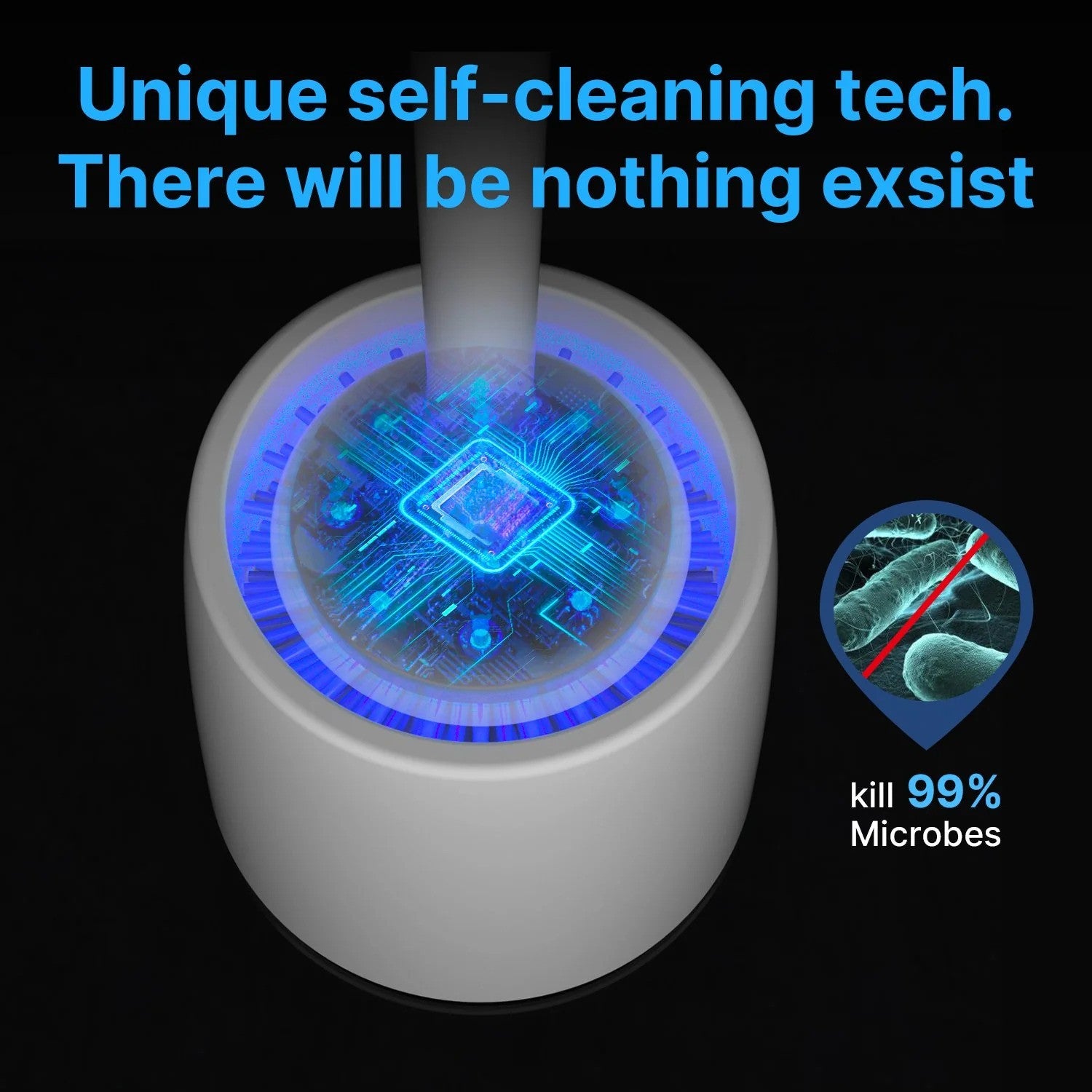 Electric UV Toilet Brush