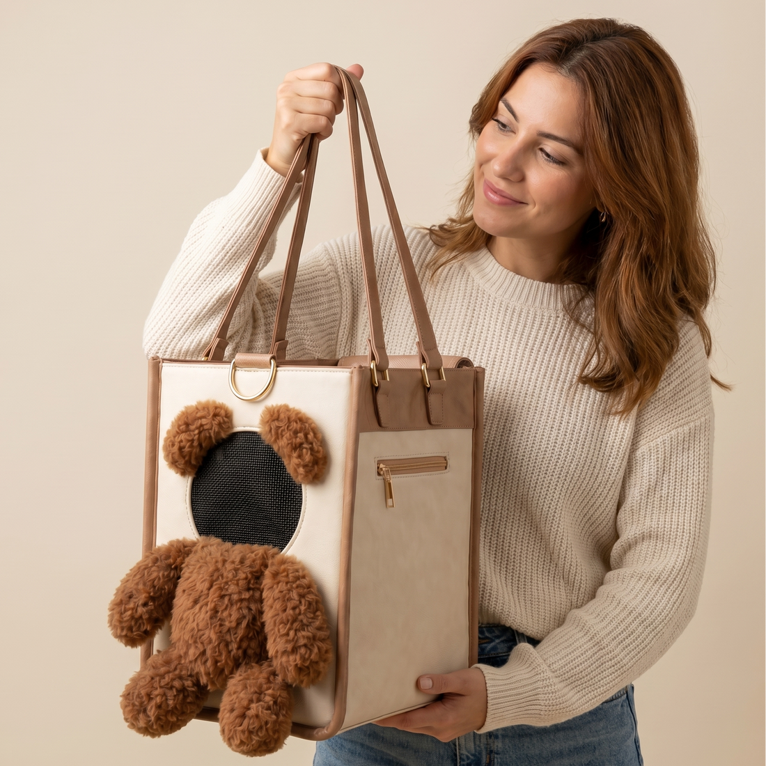 Pet Carrier Bag for Small Dogs & Cats