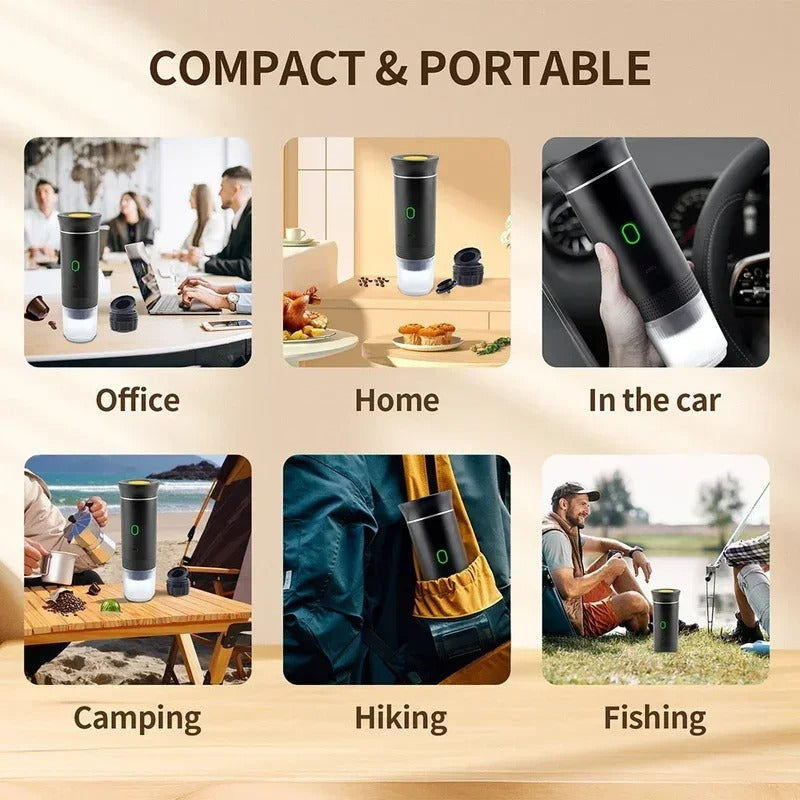 Portable Electric Espresso Maker